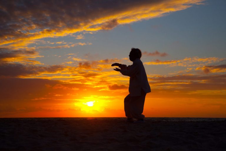 Qigong - uses Qi to build energy in the body